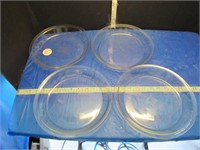 4 PYREX PIE PLATES