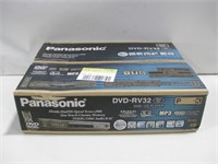 Panasonic DVD Player Powered On