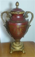 Urn style vase approx 18 inches tall