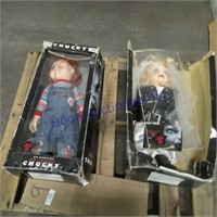 Chucky & Tiffany dolls