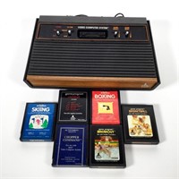 Atari Video Compter System, (6) Games