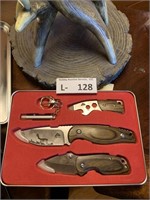 NIP 4pc Ozark Trail Knife Set