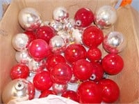 Vtg Mercury? Glass Ball Ornaments