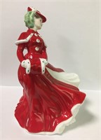 Royal Doulton Figurine, Pretty Ladies, Christmas