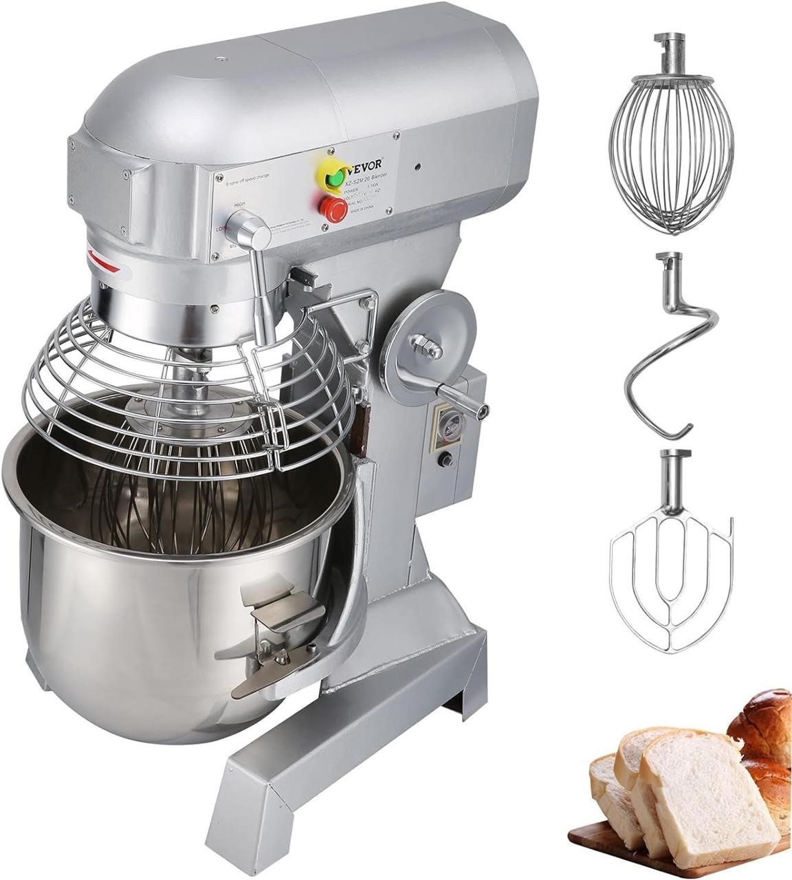 Commercial Food Mixer 110V 3 Speed