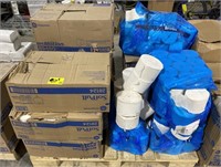 Pallet Contents: Pacific Blue and EnMotion Paper