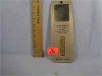 Lyons Power Machinery Co. Carboard Thermometer