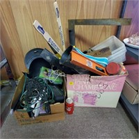 (2) Box Lots of Tools & Household Items