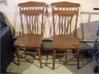 (2) Spindle Back Chairs