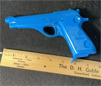 Vintage Placo Toys Plastic Pistol Blue