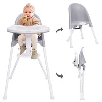 HAN-MM High Chair Folding,One Click fold,Save Spac