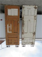 ANTIQUE POCKET DOORS 96" X 36" SET