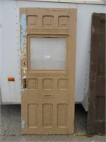 ANTIQUE EXTERIOR DOOR 78' X 33 3/4"