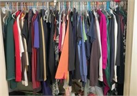 Clothing in Closet- UPSTAIRS