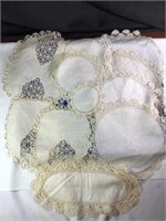 Hand Knit Linens 2 sets