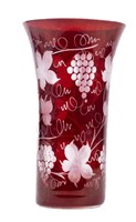 Flash Ruby Grape Vase, Figurines & More