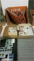 Used and some unused stamps and Child craft books