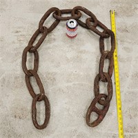 Huge Ship Anchor Chain 33 Pounds