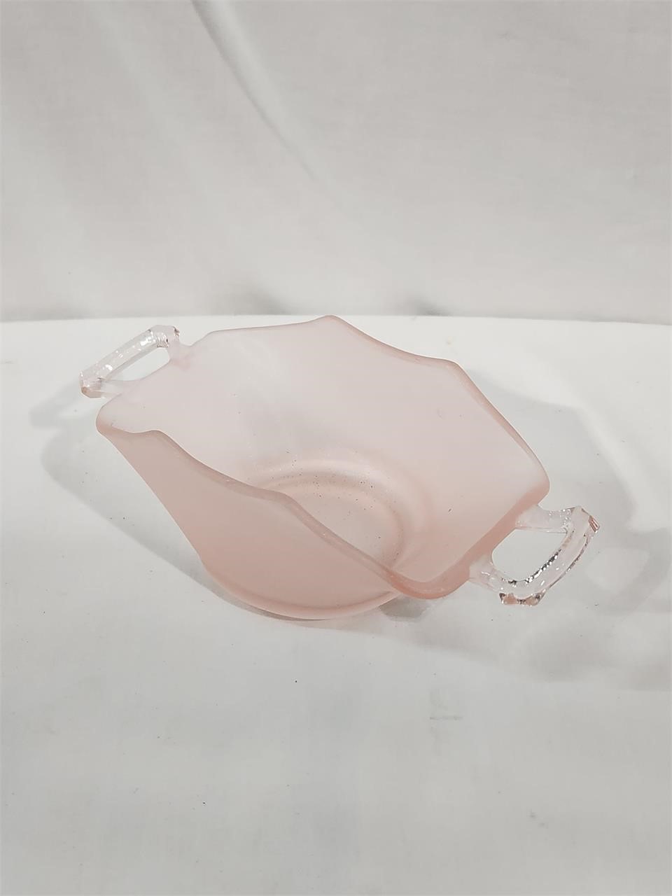 Pink Satin Glass