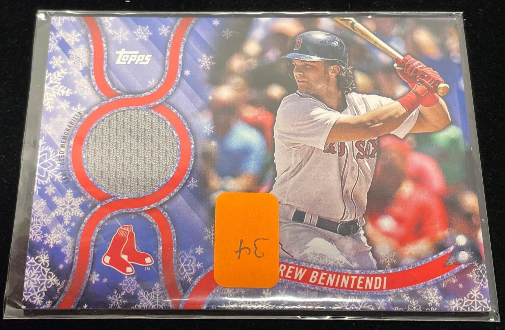 Andrew Benintendi Relic Card