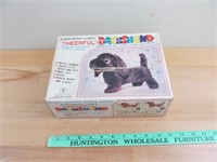 Battery Operated Cheerful Dachshund Toy Dog