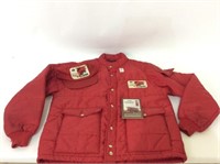 Group w/ Size Large Men's Red Jacket w/