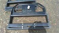 45 IN. Skid Steer Fork Frame V2 w/ 42 IN. Forks