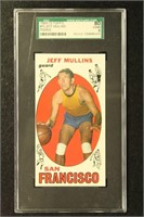 Jeff Mullins Rookie SGC 6 Graded 1969 Topps Basket