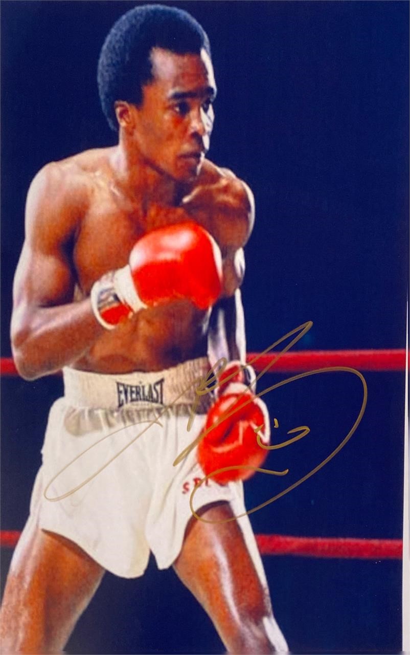 Autograph Signed COA Boxer Sport Movie TV Music 8x12 Photo D