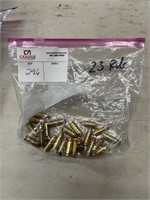 23 rnds of 9mm