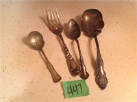 vintage spoons & fork