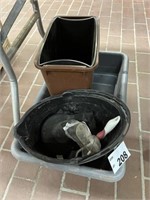 BUCKET, PLASTIC CONTAINER, GARBAGE CAN AND MORE