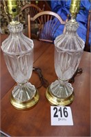 Pair Of 27" Tall Lamps (Bldg 3)