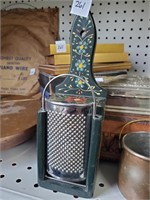 Pa. Dutch Style Grater, Copper Crumb Duster &