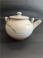 1898 Pottery Painted Teapot
