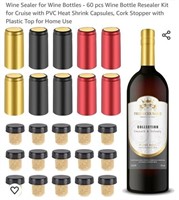 MSRP $20 Wine Bottle Sealer Kit