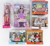 Disney Barbie Collectible Dolls, Most NIB