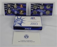 2003 U S State Quarter Proof Set