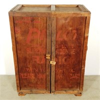 Philco Radio Crate, Coverted to Wall Mount Cabinet