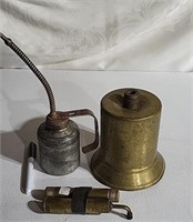 Tank for a torch and an oil can