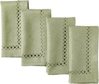 P3839  Newbridge Square Fabric Napkins, Set of 4