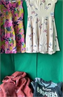 2 Dresses Hoodie IU Shirt 6-6x size gently wore