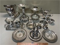 GREAT LOT ANTIQUE/VINTAGE SILVERPLATE