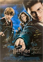 Daniel Radcliffe Autograph Harry Potter Poster