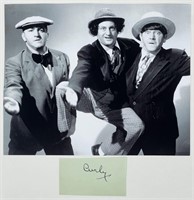 Curly Howard "3 Stooges" Autograph/ Signature