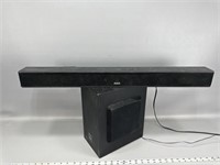RCA sound bar and subwoofer
Missing power cord