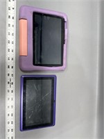 (2) tablets no charging cords unknown condition