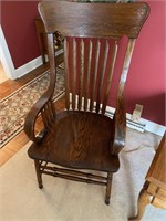 Large Wooden Chair