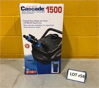 Cascade 1500 Canister filter