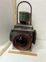 Antique Railroad Light Lantern